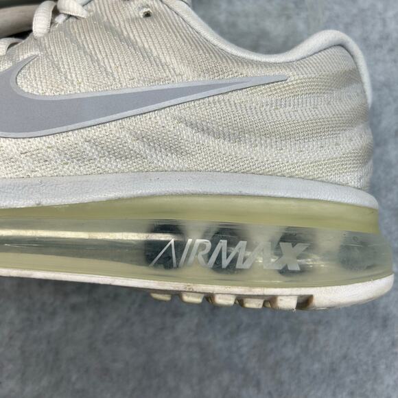 Nike Air Max 849660-009 Tennis Shoe White Gray Women’s Size 8.5 - Picture 6 of 12